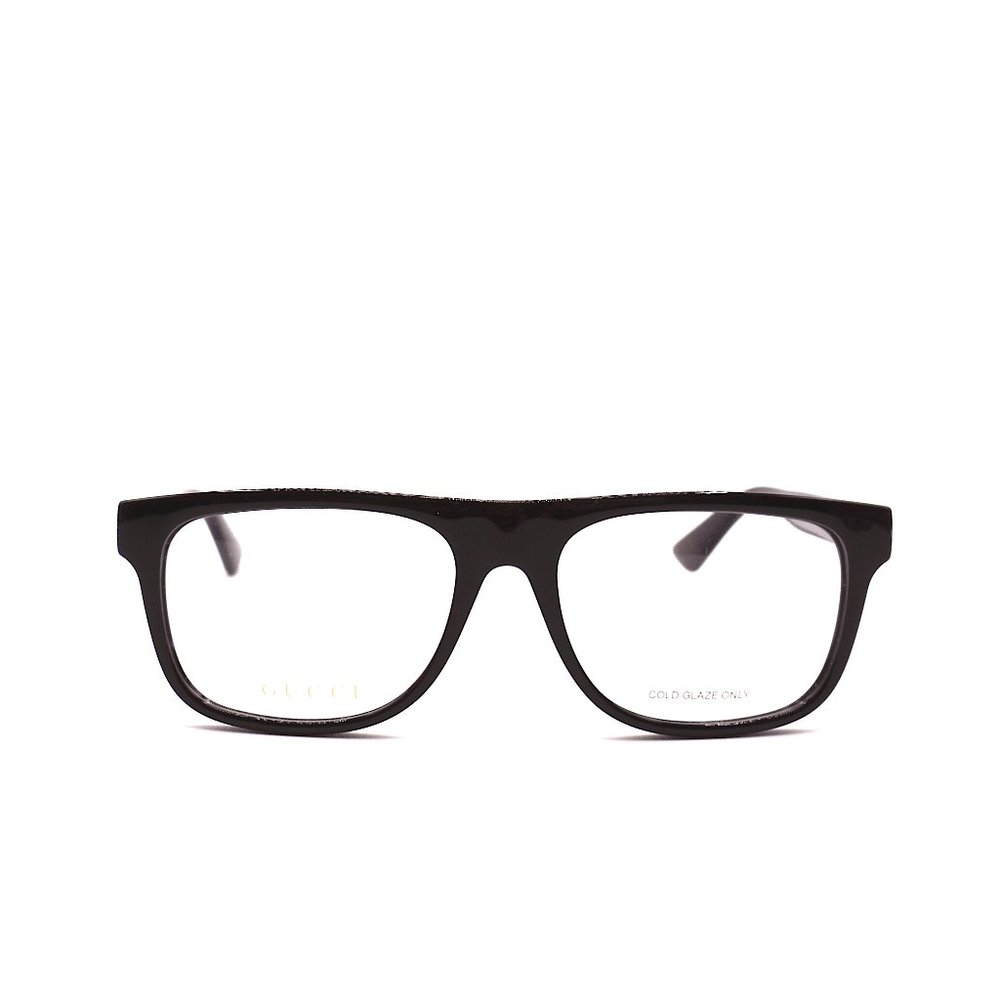 NEW GUCCI GG1117O 001 BLACK AUTHENTIC EYEGLASSES FRAME RX 56-17 - Picture 3 of 11